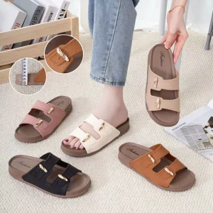 Summer Fashionable Platform PVC Women Shoes Sandals Slide Slippers