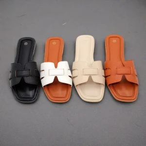 Summer Flat Bottomed Sandals And Slide Slippers for Women and Ladies Leisure Walk