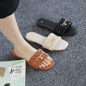 Summer Flat Sandals or Slippers Suitable for Casual Wear and Durable Women’s Sandals Beach Women Sandals