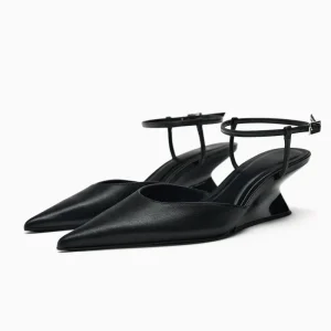 Summer New Casual High Heels Large Size Fashion Women’s Coarse Heel Sandals