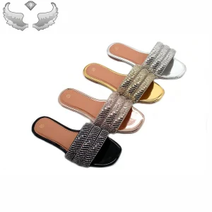 Summer New Design Women’s Sandals and slippers Trendy and Popular Flat bottomed Women’s Sandals and slippers Comfortable Sandals