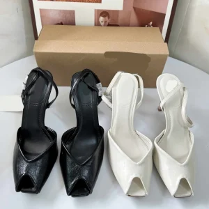 Summer New Fashionable Women’s Fish Mouth Sandals Sexy Work Tailored Women’s Open Design High Heel Sandals
