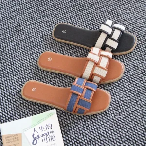 Summer New Style Casual Slip-on Outdoor Durable Women’s Sandals Lightweight Women’s Sandals and Slippers