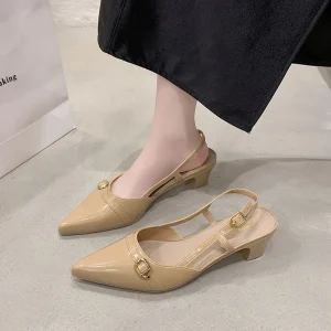Summer New Style Outerwear Stylish High Heels Manufacturer Direct Sale Cross-border Women’s Shoes Factory