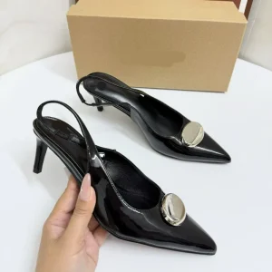 Summer New Women’s Shoes Fashion Banquet Work Fine Heel Women’s Sexy High Heel Sandals