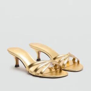Summer New Women’s Shoes Fashion Banquet Work Slippers Women’s Sexy High Heel Sandals
