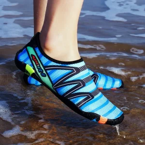 Summer Outdoor Hiking Shoes for Men and Women Casual Mesh Water-Proof Print Light Breathable and Comfortable