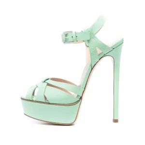 Summer Sexy Fish Mouth Waterproof Platform Stiletto Sandals Elegant Trendy Women’s Party Sandals High Shoes