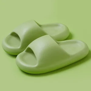 Summer Shower Anti-slip Indoor Home Couple Simple Thick Sole Wear Resistant Cool Men’s and Women’s Slippers
