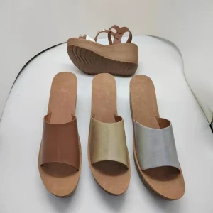 Summer Simple Casual Beach Wedge Ladies Sandals Trend Luxury Sandals Slippers for Women and Ladies