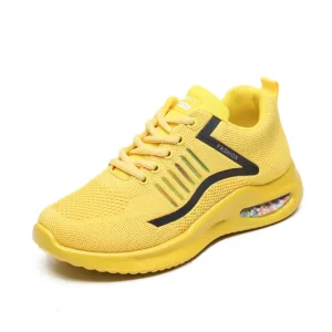 Summer Spring Autumn Lace-up Jumping Square Dance Shoes Soft-soled Breathable Lightweight Shock Absorption Sports