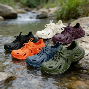 Summer Unisex Platform EVA Garden Clog Shoes Breathable Charms Sandals Slipper Women’s Men’s Clog Mules