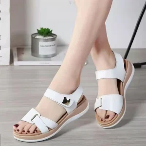 Summer Versatile Flat Sandals Soft Sole Casual Comfortable Anti-slip Large Student Women’s Shoes Sandals