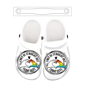 Summer Women Men Clogs Shoes Clog Breathable Summer Beach Sandals Adjustable Slide Garden Shoes Nonslip Custom Clog Printing