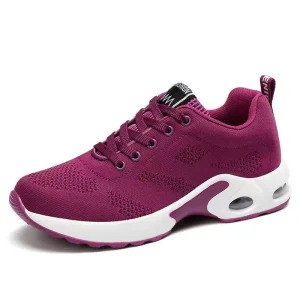 Summer Women’s Outdoor Mesh Sports Shoes Breathable Running Hiking Casual Walking Shoes