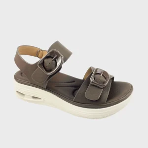 Summer Women’s Thick Wedge Heeled Sneakers Anti Slip Buckle Adjustable Width Platform Sport Chunky Sandals for Ladies