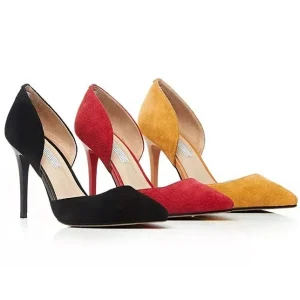 Super Large Size 48 Women’s Dress Shoes Thin Heel Stilettos Basic All-Match Working Pumps for Office Ladies Low Price Summer