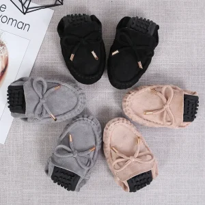 Super Soft Soled Women’s Shoes Spring Flat Shoes Large Shallow Mouth Lefu Shoes Single Low Heel Soft Soled Loafers Shoes