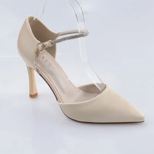 Taiyu All Season New Pointed Sexy Banquet Fashion Work Versatile Women’s High Heels Thin Heels Sandals