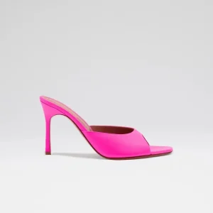 Talon Femme Fashion Mules Women’s Trending Slip On Escarpins with High Top Style Lightweight Summer Thin Heels