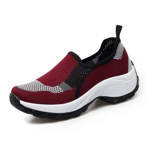 Thick Bottom One Pedal Breathable Hiking Outdoor Climbing Women’s Shoes Quick drying Mesh Sports Shoes