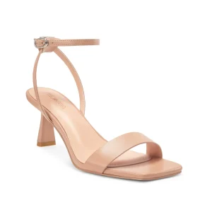 Thin Heel Sandals Shoes Fancy Ladies Ankle Strap Sandals Women Square Toe Summer Sandals for Party
