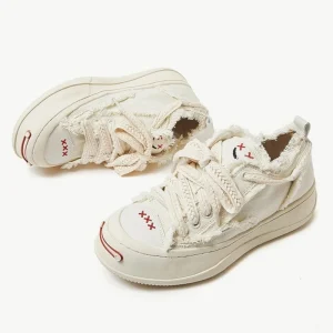 Trending Women’s Fashion Custom Canvas Chunky Outdoor Sneakers Height Increasing Breathable Lightweight Spring Summer
