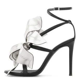Trendy Bow Design Women’s High Shoes Open Toe Sandals PU Insole Height Increasing Multiple Straps Outdoor Summer Spring