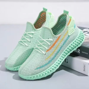 Trendy Korean Style Breathable Spring Mesh Sneakers Casual Sports Running Women’s Shoes