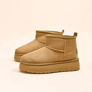 Uggs Shoes Winter Snow Boots Casual Slip on Botas Mujer Plush Warm Cotton Shoes Classic Winter Thick soled Women’s Ankle Boots