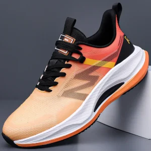 Ultra Light Men’s and Women’s Running Shoes for Spring Shock Absorbing Leisure Hiking with Breathable Elastic Marathon Features