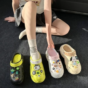 Unisex Custom Logo Garden Women’s Adults Garden Clogs Anti Slip Summer Thick Sole Clogs Eva Fashion Clogs