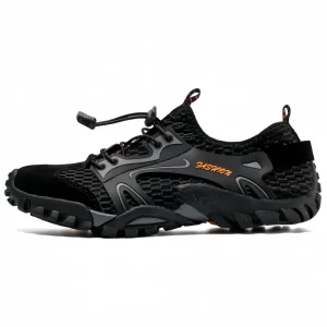 Unisex Lightweight Breathable Mesh Upper Casual Sneakers Men’s Women’s Outdoor Water Shoes River Trekking Beach Wading Barefoot