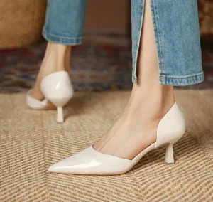 Up 6365r Office Ladies 5cm High Heel Pumps Women’s Wedding Stiletto Heels Slingback Sandals
