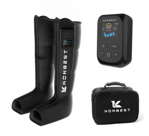 Upgraded Wireless Air Compression Leg Massage Sports Recovery Pump Boots With 5 Levels Intensity