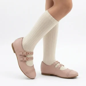 Walking Style Shoe Women’s Casual Shoe Comfortable Real Leather Shoe Woman Buckle High Heel Shoe Handmade Lady Leather Shoe