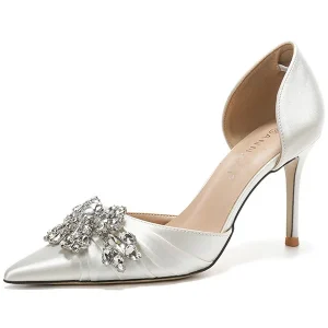Wedding Bridal Heeled Dress Ladies Shoes and Sandals Bride Women’s High Heels for Ladies Luxury Pumps Chaussures Femme