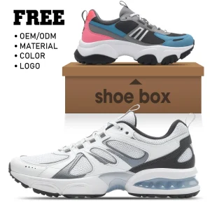 White Women’s PU Upper Sneakers Slip On Casual Shoes Soft Comfortable Leather Rubber Logo for Daily Outdoor Street Wear