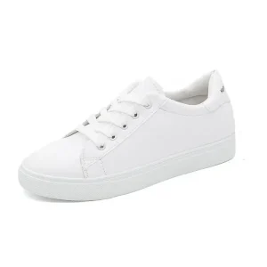 White Women’s Sneakers New Fashion Flat Shoes for Spring Autumn Breathable Student Casual Shoes Internet Walking Style