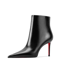 Winter Elegant Versatile Comfortable Stiletto High Heel Fashion Ankle Boots for Women
