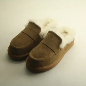 Winter Women’s Comfortable Faux Fur Lining EVA Outsole Slipper