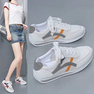 Woman Spring Summer Sneakers for Basket Femme Breathable Women Casual Shoes Trainers Walking Style Shoes