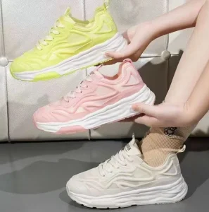 Woman’s Sport Running Shoes Original Fashion Sneakers Comfortable Breathable Sneaker for Women for Spring Season
