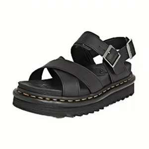 Women Breathable Slide Slippers Open Toe Female Customize Leather Big Size Thick Bottom Cross Strap Sandals