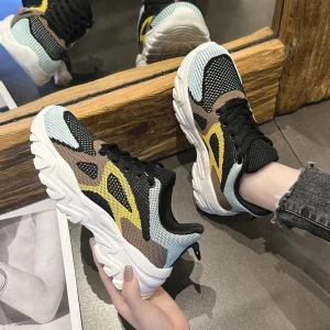 Women Breathable Sneakers Running Shoes Fitness Sports Casual Shoes Walking Shoes Recreation Woman