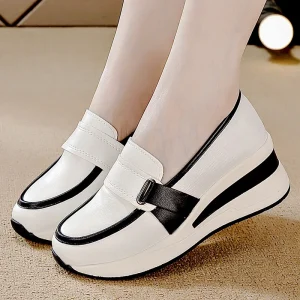 Women Casual Shoes Slip on Comfortable 5.5 cm Women Durable Shoes for New Styles