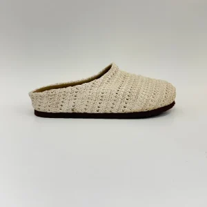 Women Comfortable Wide Fit Woven Mule Clogs Closed Toe Cutout Spring Summer Autumn Fisherman Style Lightweight Slippers