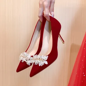 Women Fashion Heel Shoes New Design Beautiful Elegant Ladies Heel Shoes Women Dress Shoes