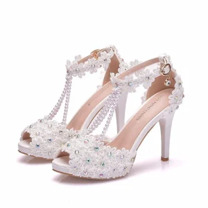 Women High Heels Sandals New Fashion High-Heeled Sandals Design Dress Casual Beautiful Sandals Ladies