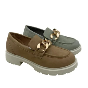 Women Loafer Ladies Comfortable Fashionable Casual Ladies PU Flat Shoes